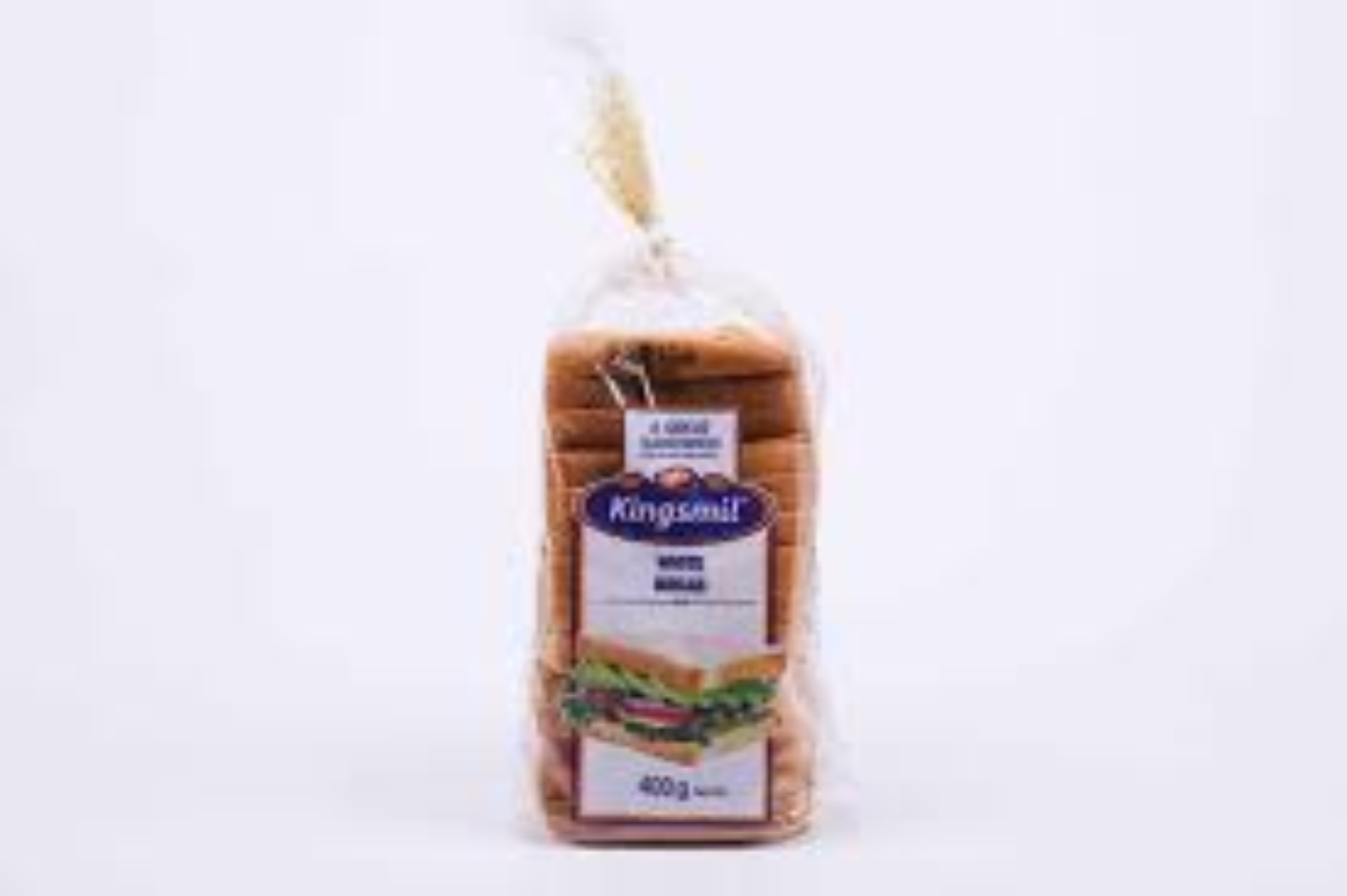 KINGSMIL SLICED SANDWICH WHITE BREAD 600G